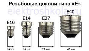 Image result for "Типы цоколей"