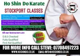 Image result for Stockport Shotokan Karate Club