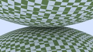 Image result for sphere checkered plane raytrace