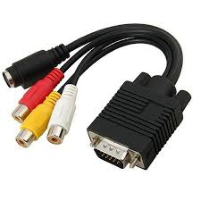 Image result for vga to tv connector