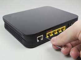 Image result for reset router