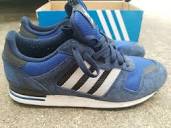 Adidas Sneakers ZX 700 Navy Blue Lace Up Men's Size 11 | eBay