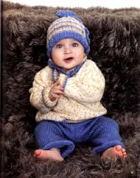 Bebek Örgü Bere Süveter Modeli ve Yapılışı
