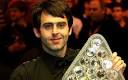 Four's up: Ronnie O'Sullivan celebrates another Masters crown Photo: GETTY ... - ronnie-o-sullivan_1241575c