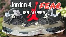 Jordan 4 fear pack legit check review unboxing stockxjordan4 - YouTube