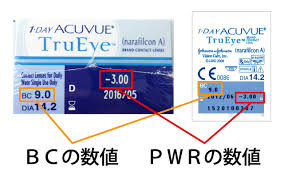 「ワンデーアキュビュートゥルーアイ」の画像検索結果