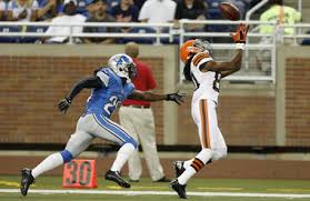 Detroit Lions rookie Bill Bentley makes instant impact in team\u0026#39;s 19-17 preseason loss against Cleveland Browns - 11421771-large