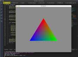 Image result for opengl triangle