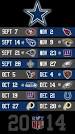 NFL 2014 DALLAS COWBOYS IPHONE 5 WALLPAPER SCHEDULE | The Boys.