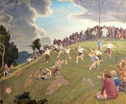 Image result for Cheese Rolling In Gloucestershire