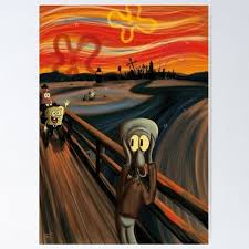 Image result for "the scream" parody