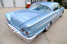 Image result for Silver Blue 1958 Chevrolet
