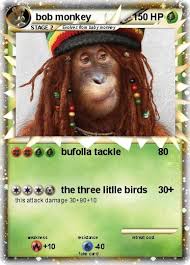 Pokémon bob monkey - bufolla tackle - My Pokemon Card - LpyxJHPKnAdM