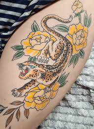 Image result for leopard tattoos