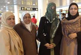 Mrs. Ghazala Hassan Qadri (Member of Supreme Council of MQI) successfully completed her four-day tour of Denmark and left for Canada on the 8th of May. - Denmark-Ghazala-Baji-08052012-Wapsi-02