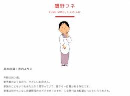 「磯野フネ サザエさん」の画像検索結果