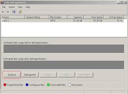Image result for windows xp defragmentation