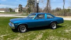 Image result for Silver Blue 1975 Nova