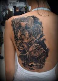 Image result for bulldog tattoos