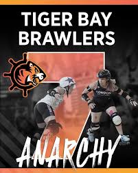 Image result for Tiger Bay Brawlers Roller Derby Team