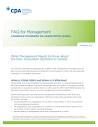 FAQ for Management: Canadian Standard on Association 5000