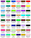 Color Survey Results | xkcd