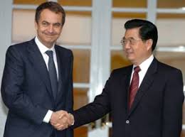 Image result for Hu Jintao zapatero