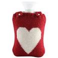 I-Heart Hot Water Bottle - Large | 100% Baby Alpaca | Object Mythology