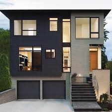 Contoh Warna Cat Rumah Minimalis Tampak Depan Luar 2016