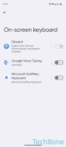 Image result for android keyboard number row