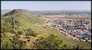 View from the summit of the Hedgpeth Hills, in Phoenix, Arizona ...