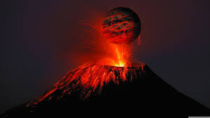 Image result for wallpaper volcano