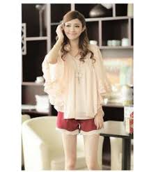 Blouse YY3032-GREEN Baju Import Murah Atasan Wanita >> Tas Import ...