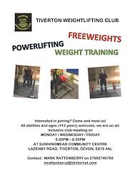 Image result for Tiverton Weightlifting Club