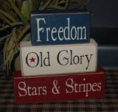 AMERICA SINCE 1776 Flag Patriotic Americana Decor Summer Wood Sign ...