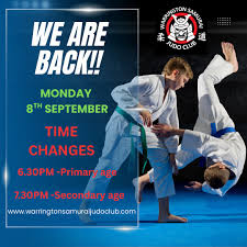 Image result for Warrington Samurai Judo Club