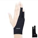 Amazon.com: Wacom Drawing Glove, Two-Finger Artist Glove for ...