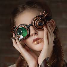 Image result for steampunk goggles