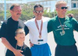 Bernd Fritsch (53), niedergelassener Chirurg aus Waren (Müritz) hat bei den Sportweltspielen der Medizin und Gesundheit in Agadir, Marokko, den Halbmarathon ... - img125603