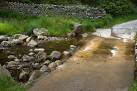 near to Seathwaite, Cumbria, Great Britain. Ford across Grassguards Gill - via Daymix