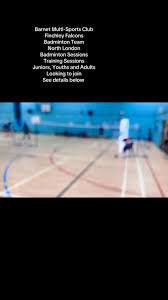 Image result for Barnet Junior Badminton Club