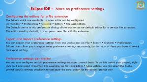 Image result for eclipse preference dialog