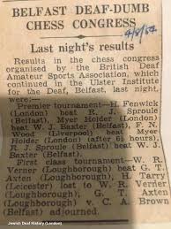 Image result for London Deaf Chess Club