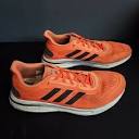 Adidas SUPERNOVA Orange Running Shoes Lace Up Athletic Sneakers ...