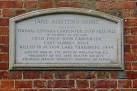 This plaque indicates that the house where Jane Austen lived from 1809 to - via Daymix