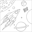 Equipment coloring page