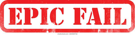 Resultado de imagen para epic fail