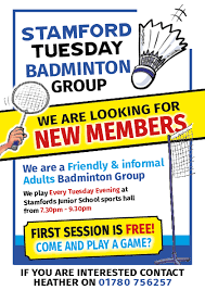 Image result for Stamford Badminton Club