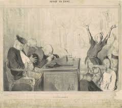 Image result for riot scene by honore-daumier