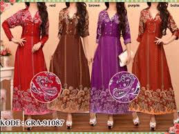 Baju Batik Gamis Online Murah